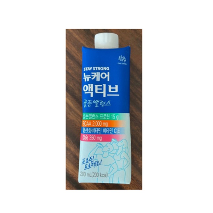 뉴케어 액티브 골든밸런스 단백질음료, 200ml, 24개