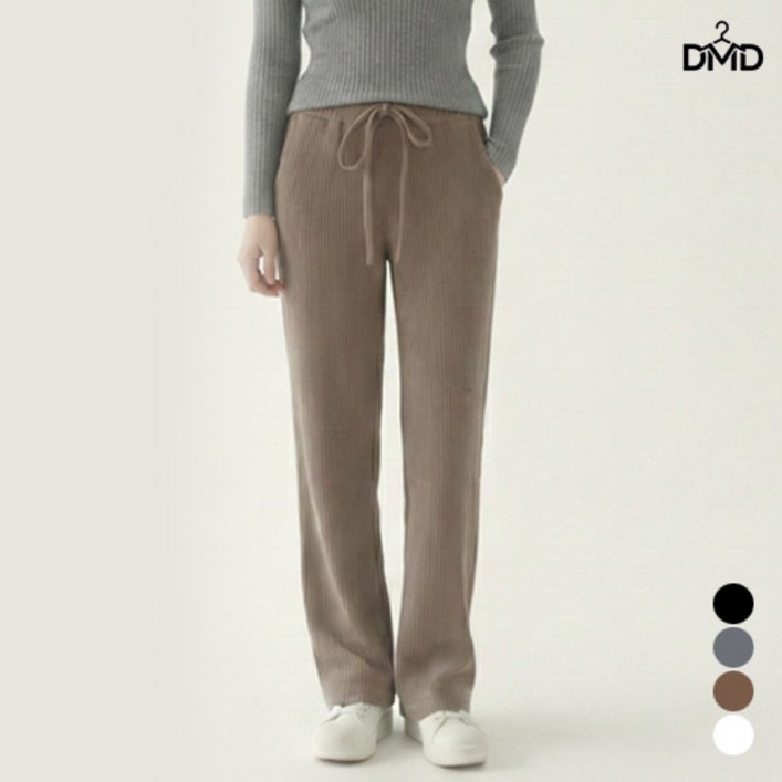 다몬딱 봄 가을 여성 바지 여자 팬츠