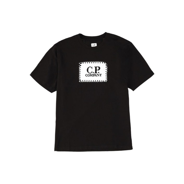 C.P.컴퍼니 로고 프린트 티셔츠