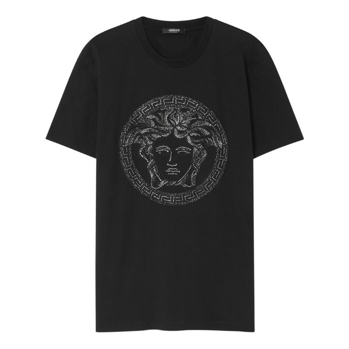 베르사체 메두사 헤드 장식 티셔츠