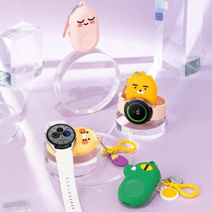 카카오프렌즈 스마트워치 전용 워치톡 보조배터리 (갤럭시워치애플워치)