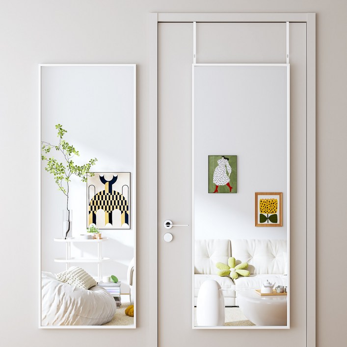 뷰티피크 문걸이 전신거울 34*120cm