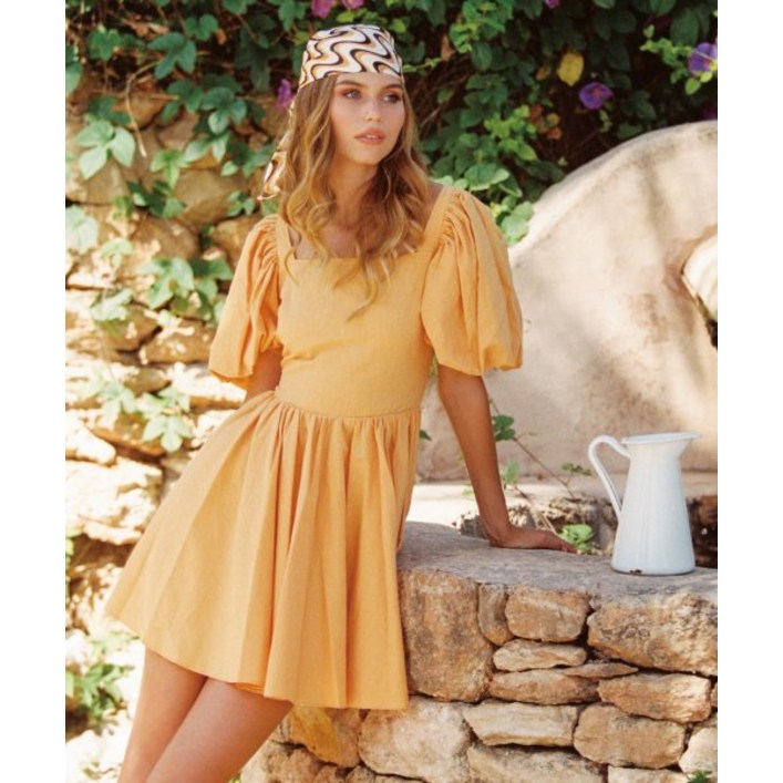 DAZE DAYZ MANGO PUFF DRESS 171674