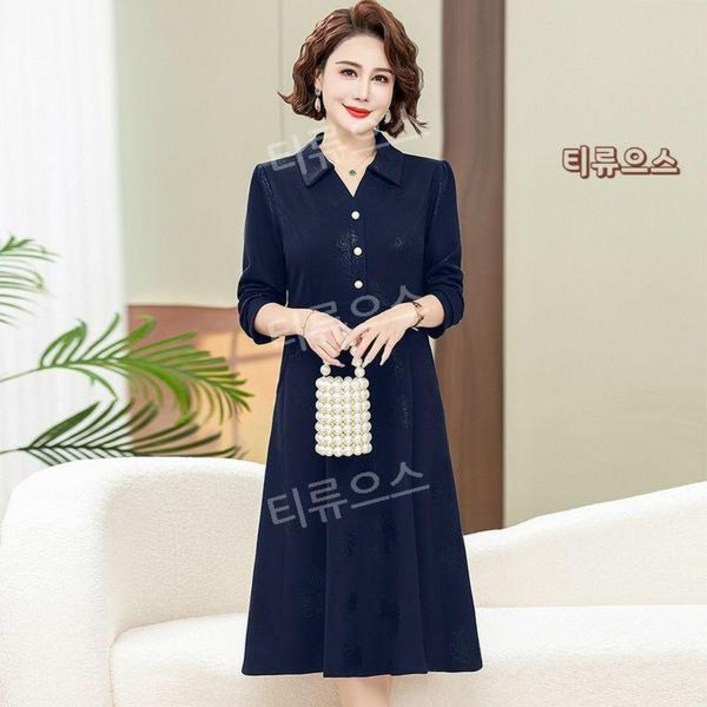 부모님상견례옷차림 50대 60대 엄마옷 하객룩 원피스