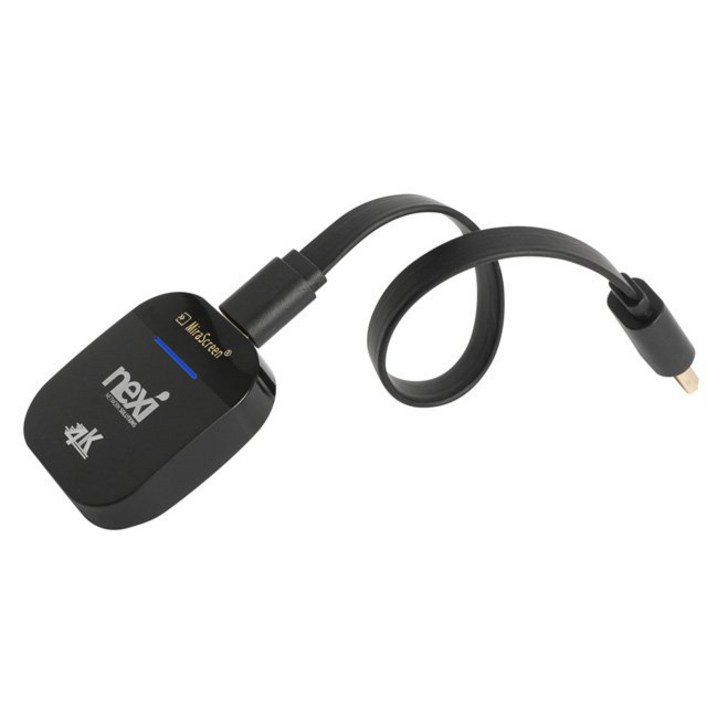 넥시 무선 스마트폰 미라캐스트 미러링 동글 NX-MHL912-4K