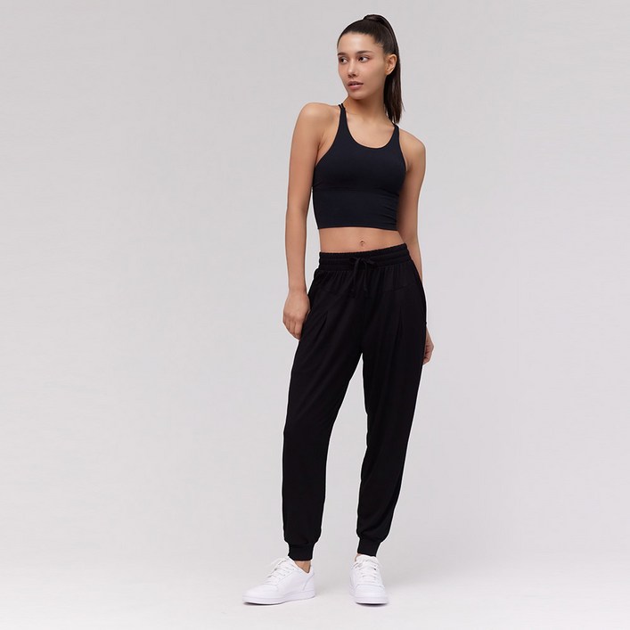 여성 요가 조거팬츠 필라테스 바지 편한 밴딩