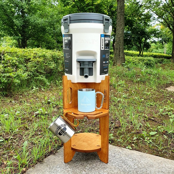 스탠리 워터저그 받침대 3.8 7.5L 호환 캠핑 스탠드 스탠리 워터저그 받침대 3.8 7.5L 호환 캠핑 스탠드