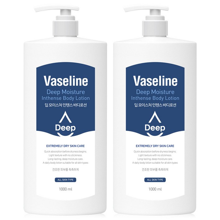 바세린 딥 모이스처 인텐스 고보습 바디로션