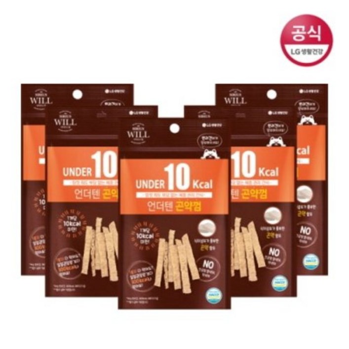 [텐바이텐] [LG생활건강]시리우스 윌 언더텐 곤약껌_20G x 3팩, 단일상품, 옵션선택