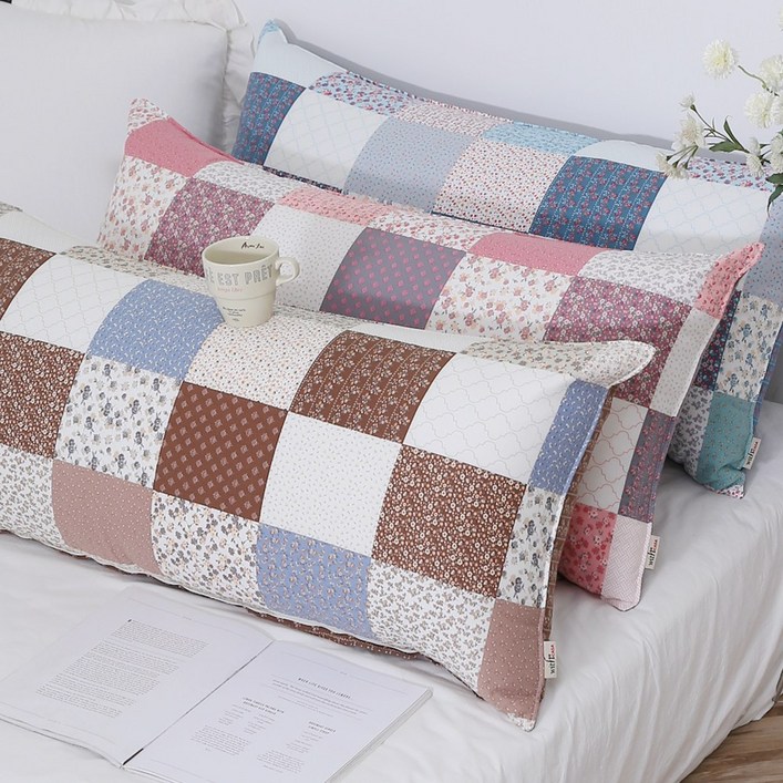 세라패치 30수 광목면100 대형 등받이 허리쿠션 솜포함 국내생산 2인베개, 등쿠션, 침대헤드 대쿠션