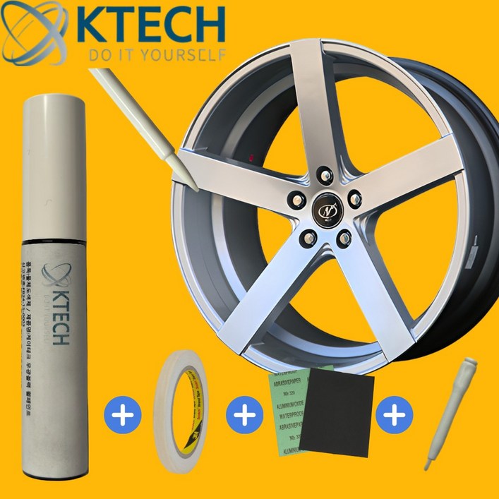 케이테크 알로이 휠 페인트 도색 복원 수리 붓펜 (K0004)