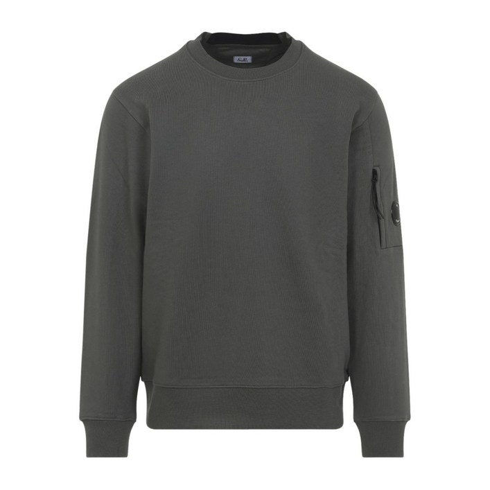 C.P.컴퍼니 지퍼 포켓 크루 넥 스웨트셔츠