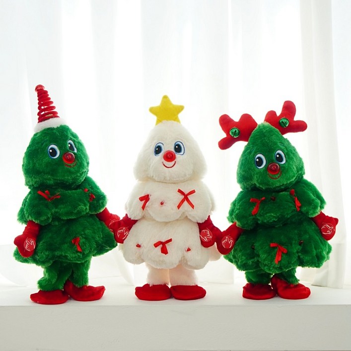 토이토 2세대 크리스마스 춤추는 트리 인형 찐트리 움직이는 댄싱트리