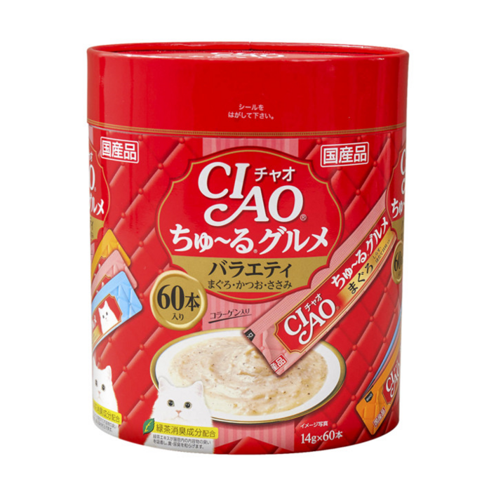 이나바 차오 츄르 구루메 버라이어티 (14gx60p) SC-138