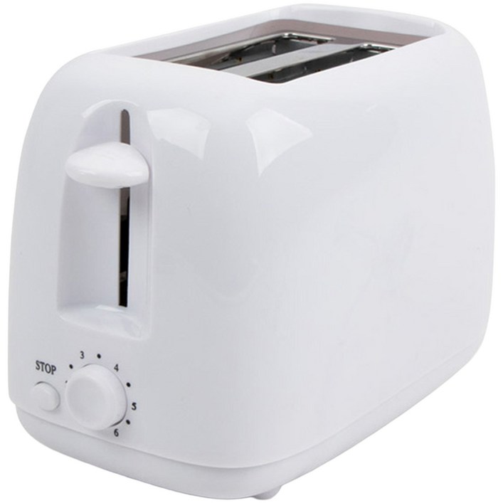 키친아트 넓은 투입구 팝업 토스터기 6단계 굽기조절, 화이트