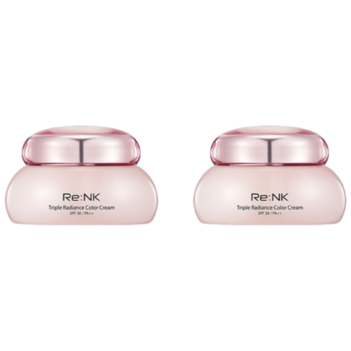 [리엔케이] 빛크림 트리플 래디언스 컬러 크림, 45ml x 2개, 45ml, 2개