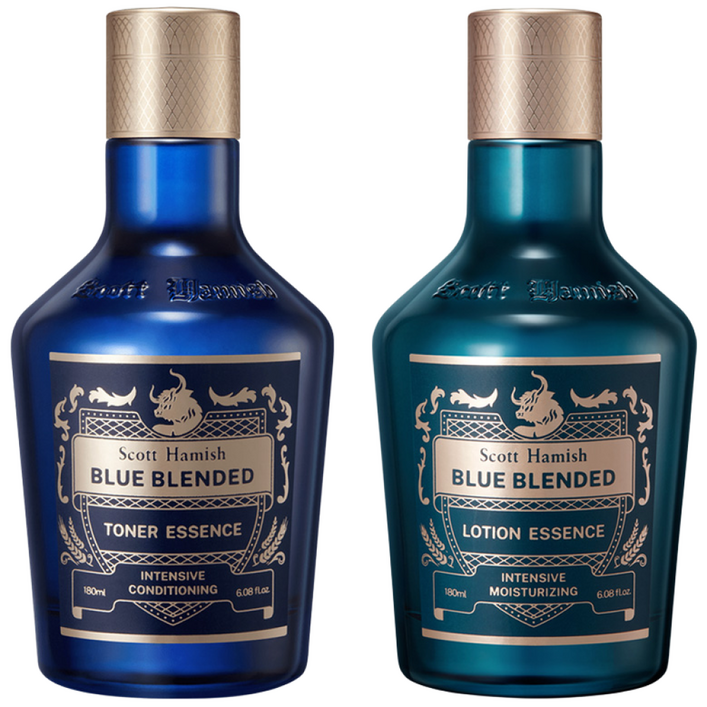 스콧해미쉬 블루 블렌디드 토너에센스180ml로션에센스180ml, 2종기획, 남자 올인원에센스