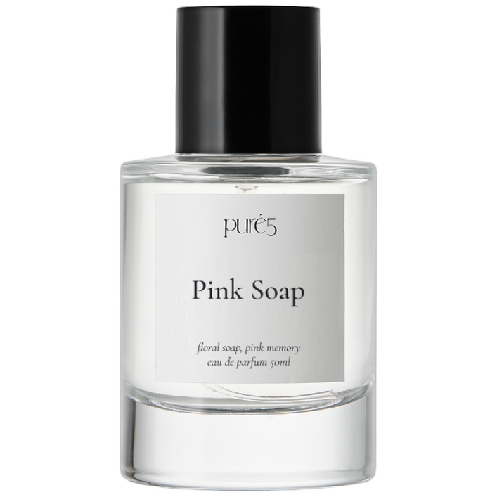 PURE5 포근한 화이트 머스크 코튼 비누향 향수 오드퍼퓸 PINK SOAP