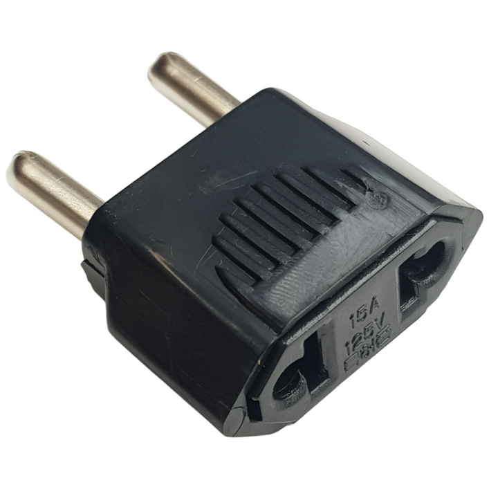 110V to 220V 변환어댑터 둥근어댑터, 220v~110v, 1개