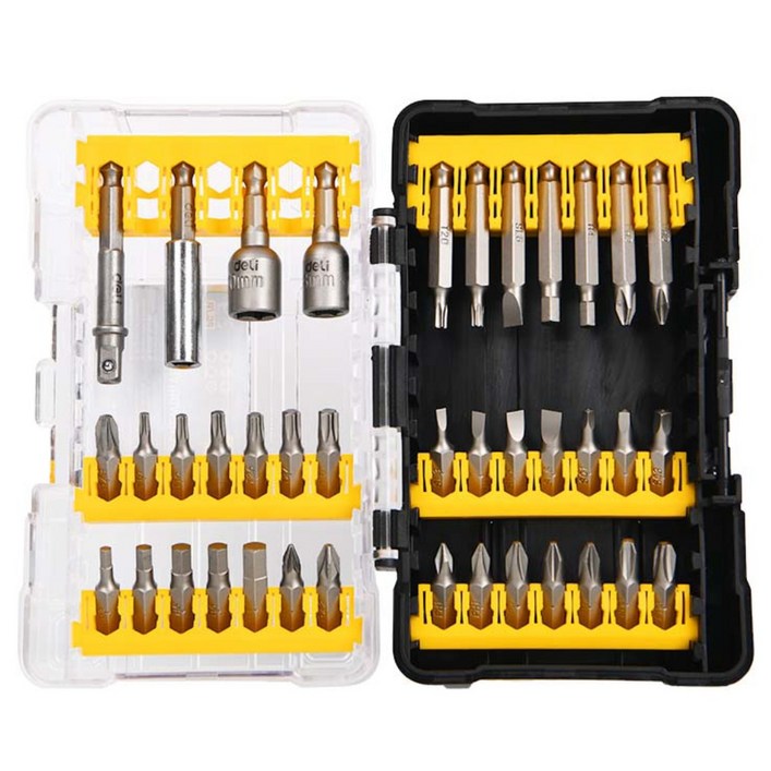 델리툴즈 전동 임팩 드라이버 비트 39종 세트 (DL251202), 1개