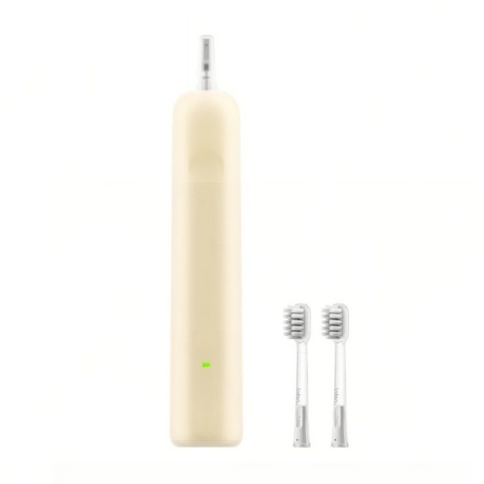 라이펀 Laifen 음파 전동칫솔 SE 휴대용 좌우 회전 웨이브 스윙 IP68방수 칫솔모 2개 칫솔모 전용 케이스, 1세트, 엘로우, SE