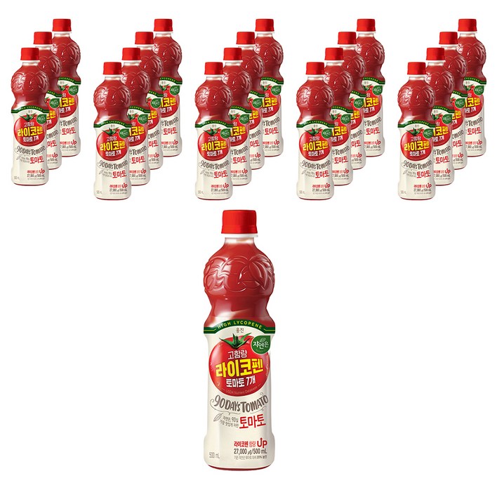 자연은 라이코펜 토마토, 500ml, 20개 자연은 라이코펜 토마토, 500ml, 20개