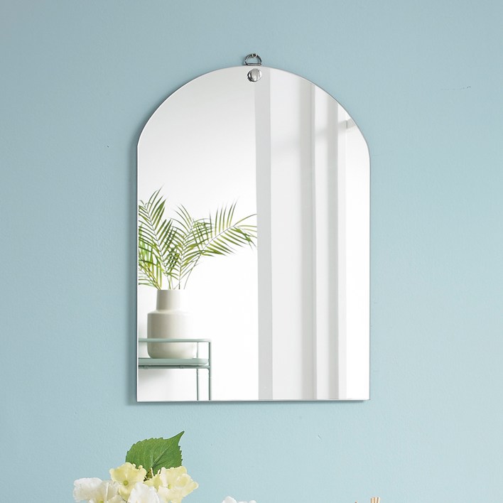 미소아이 심플 돔 욕실겸용 유리거울