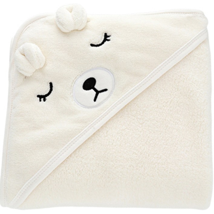 조이멀티 유아용 북극곰 신생아 목욕타올 조이멀티 유아용 북극곰 신생아 목욕타올