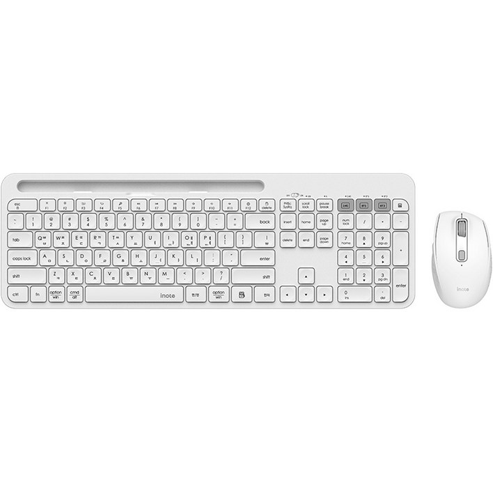 아이노트 멀티페어링 무선 블루투스 키보드  마우스 세트