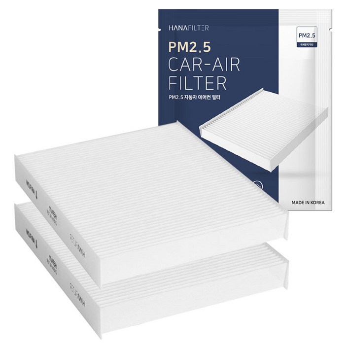 하나필터 PM2.5 자동차 에어컨 필터 2p 제네시스GV80 20년 이후