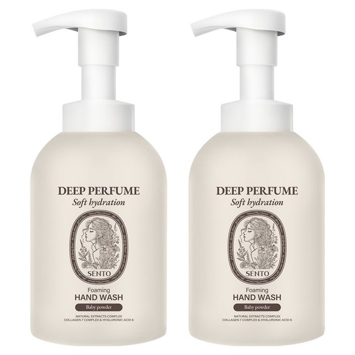센토 딥퍼퓸 포밍 핸드워시 베이비파우더향