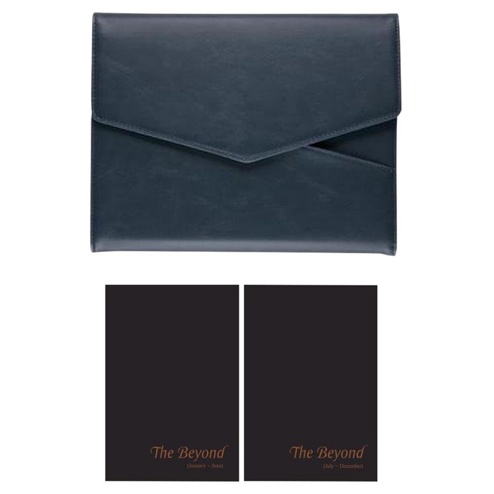 프랭클린플래너 더비욘드 만년형 바인더 + 1D1P 속지 2p 세트