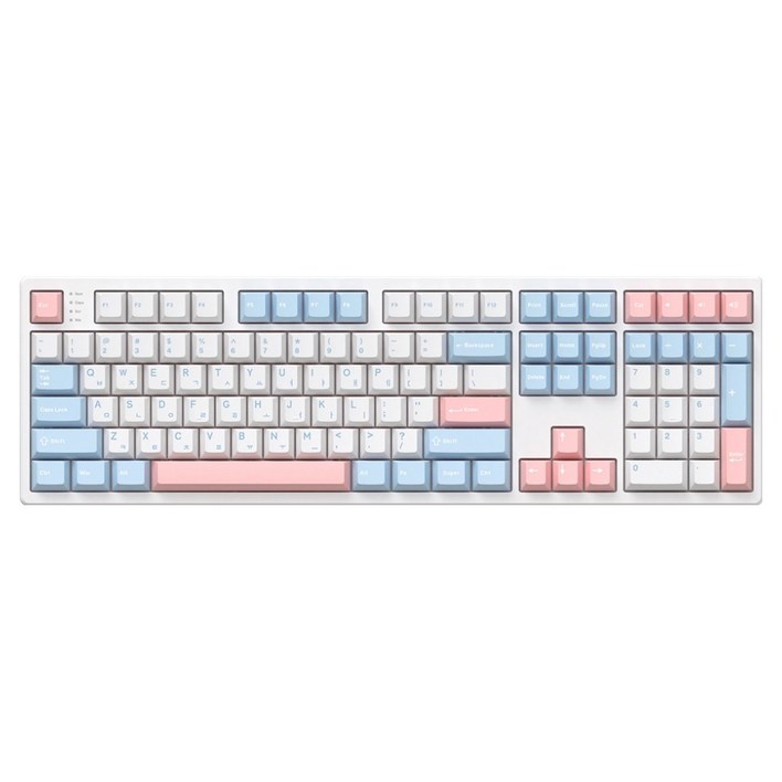 COX 108키 퀵스왑 기계식 유무선겸용 키보드