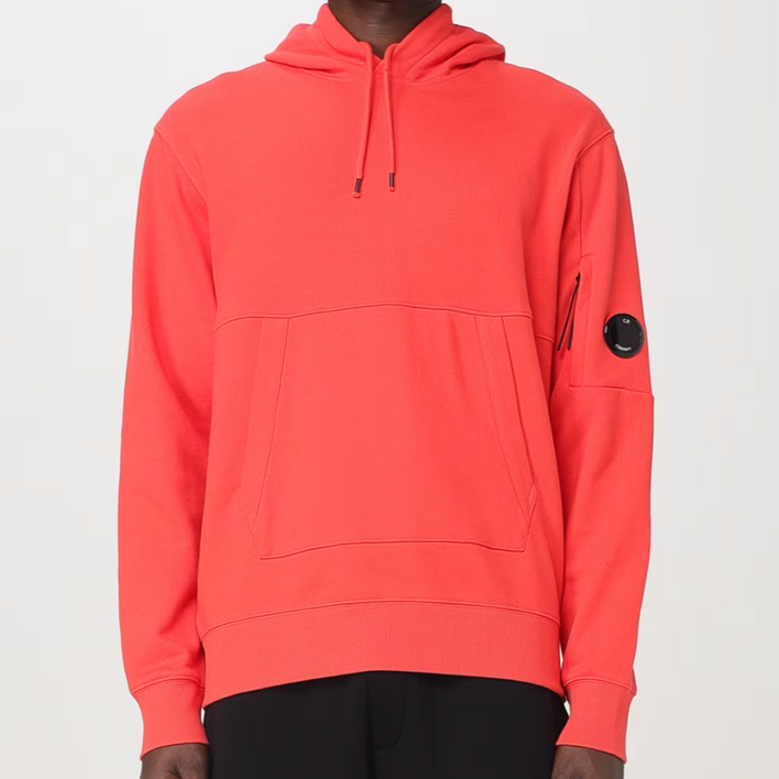 CP컴퍼니 남성용 다이애거널 레이즈드 플리스 후드 스웨트셔츠 18CMSS024A005086W 547