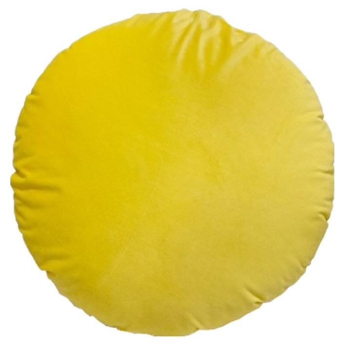 홈플로우 말랑말랑 코지 소프트 벨벳 원형 쿠션