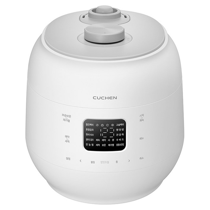 10 환급가전 쿠첸 더핏 전기밥솥 10인용, CRSFWK1041W, 네이처화이트