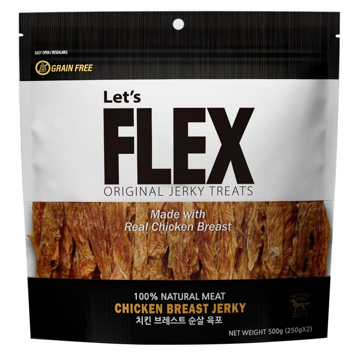 플렉스 강아지 그레인프리 육포