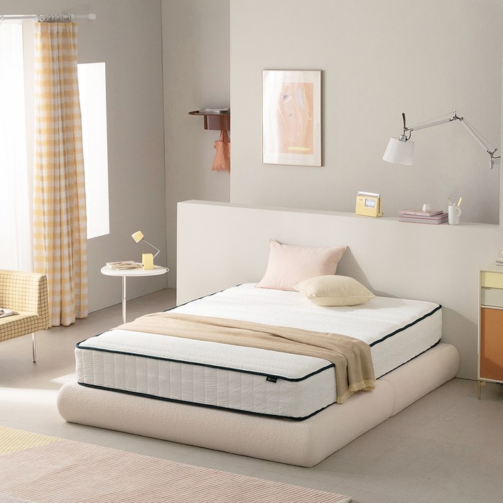 지누스 베이직 하이브리드 스프링 매트리스, 15cm