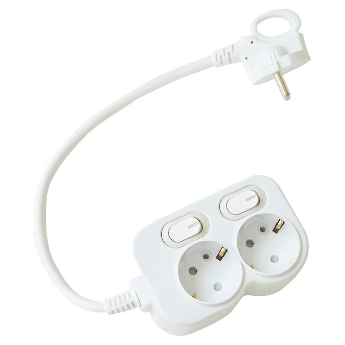 에코파워탭 개별 절전 멀티탭 2구 EPM-L202