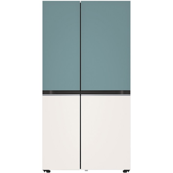 lg오브제냉장고 LG전자 디오스 오브제컬렉션 양문형 냉장고 메탈 832L 방문설치