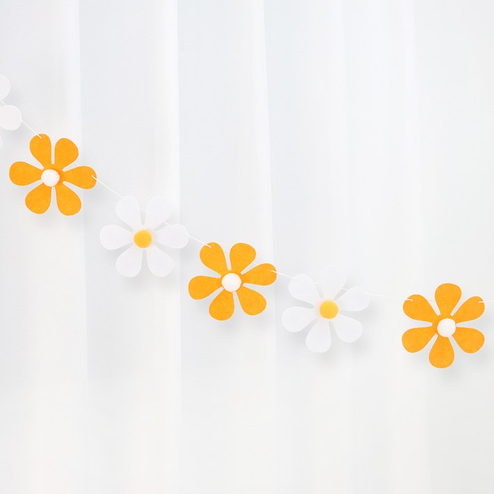 파티짱 폼폼 데이지 가랜드