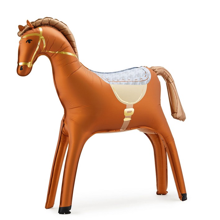 파티데코 세우는 은박풍선 말 90cm