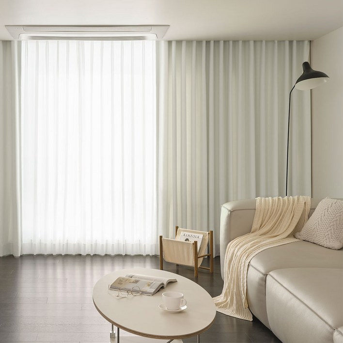 한샘 코지 암막 커튼 세트