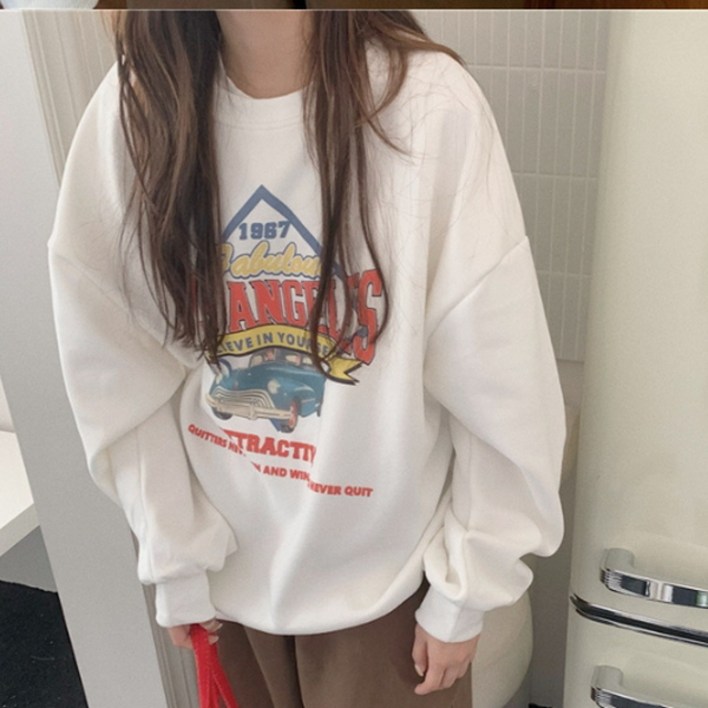 피어니스트 빈티지카 캐주얼 코디 맨투맨