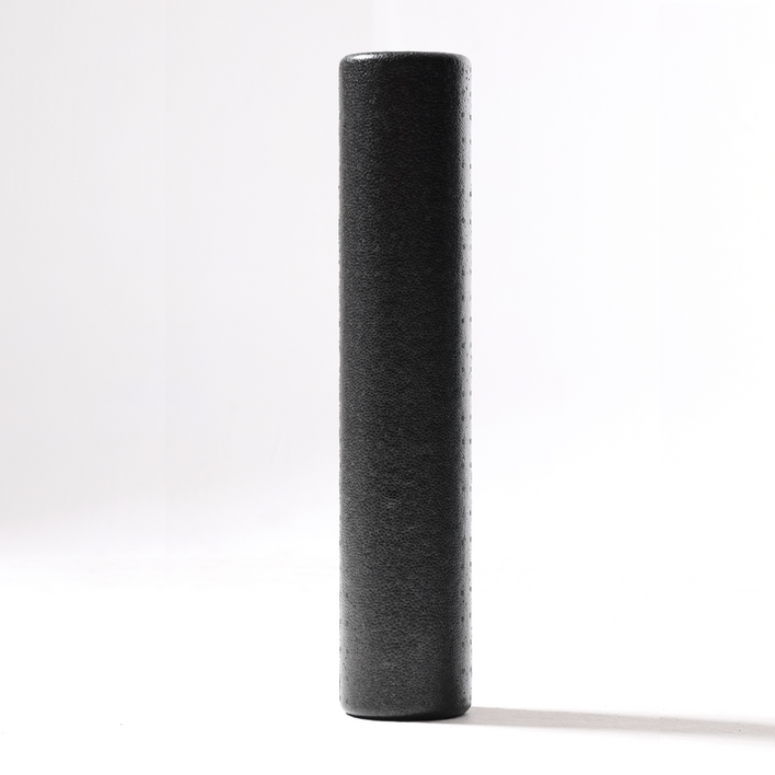 슬림 EPP 하드 스트레칭 폼롤러 지름 12cm, 1개, 블랙미밴드