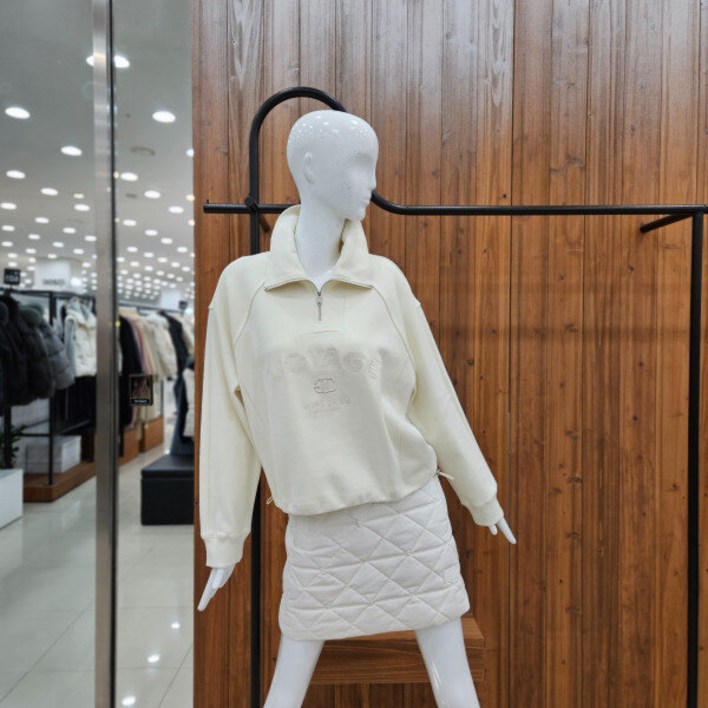 지컷 지컷 집업 카라 넥 로고 티셔츠 7225140002_DJ