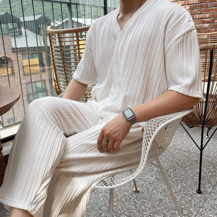 여름 플리츠 셋업 상의하의 29122