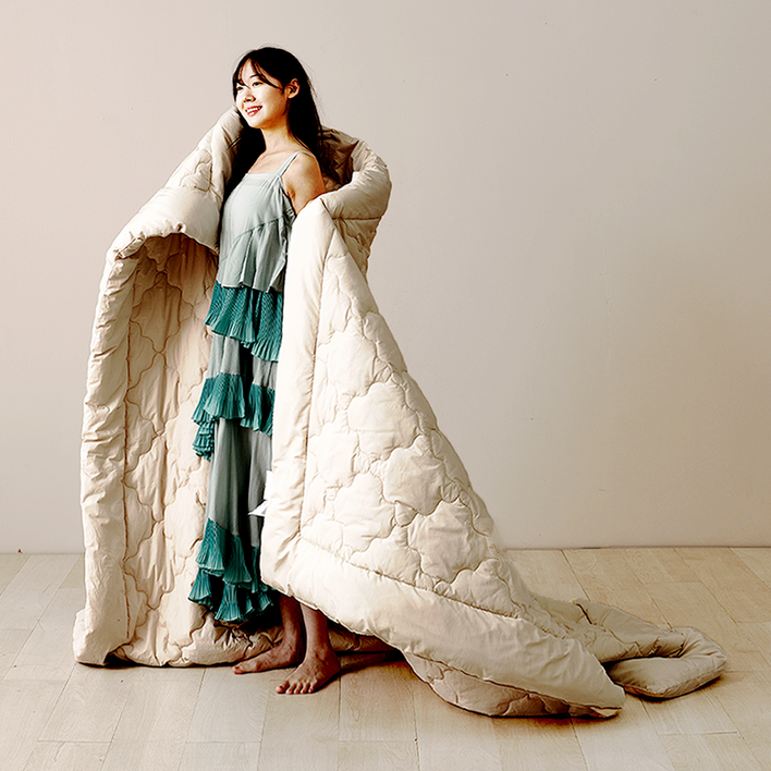 [골든울] 골든울 뉴질랜드 100% 양모차렵 1등급 워셔블 양모이불 차렵이불