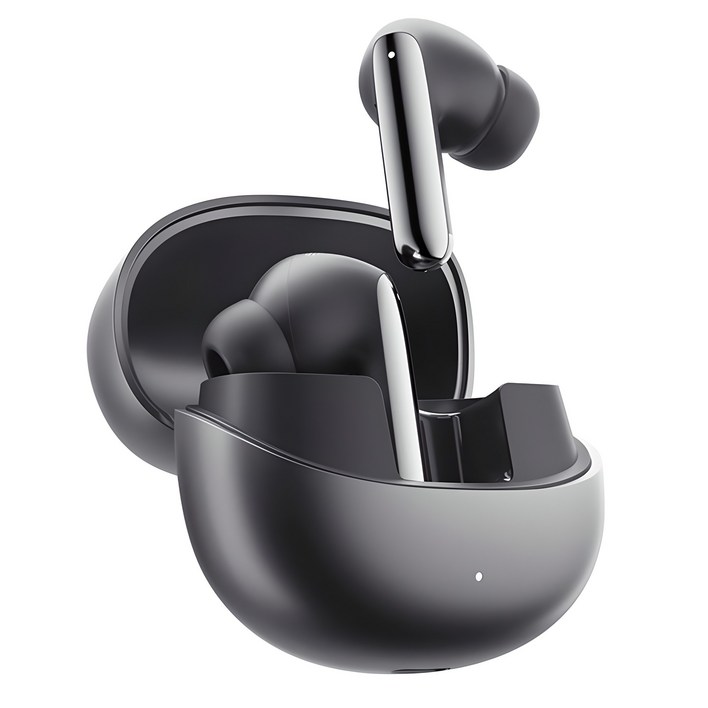 QCY 멜로버즈 프로 플러스 블루투스 이어폰, QCY HT08 Hi-Res, 블랙, 8.5시간, 액티브노이즈캔슬링(ANC)