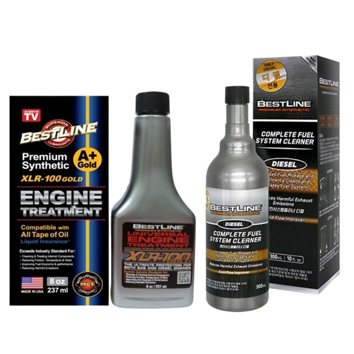 베스트라인 엔진코팅제 연료첨가제 출력 연비 개선